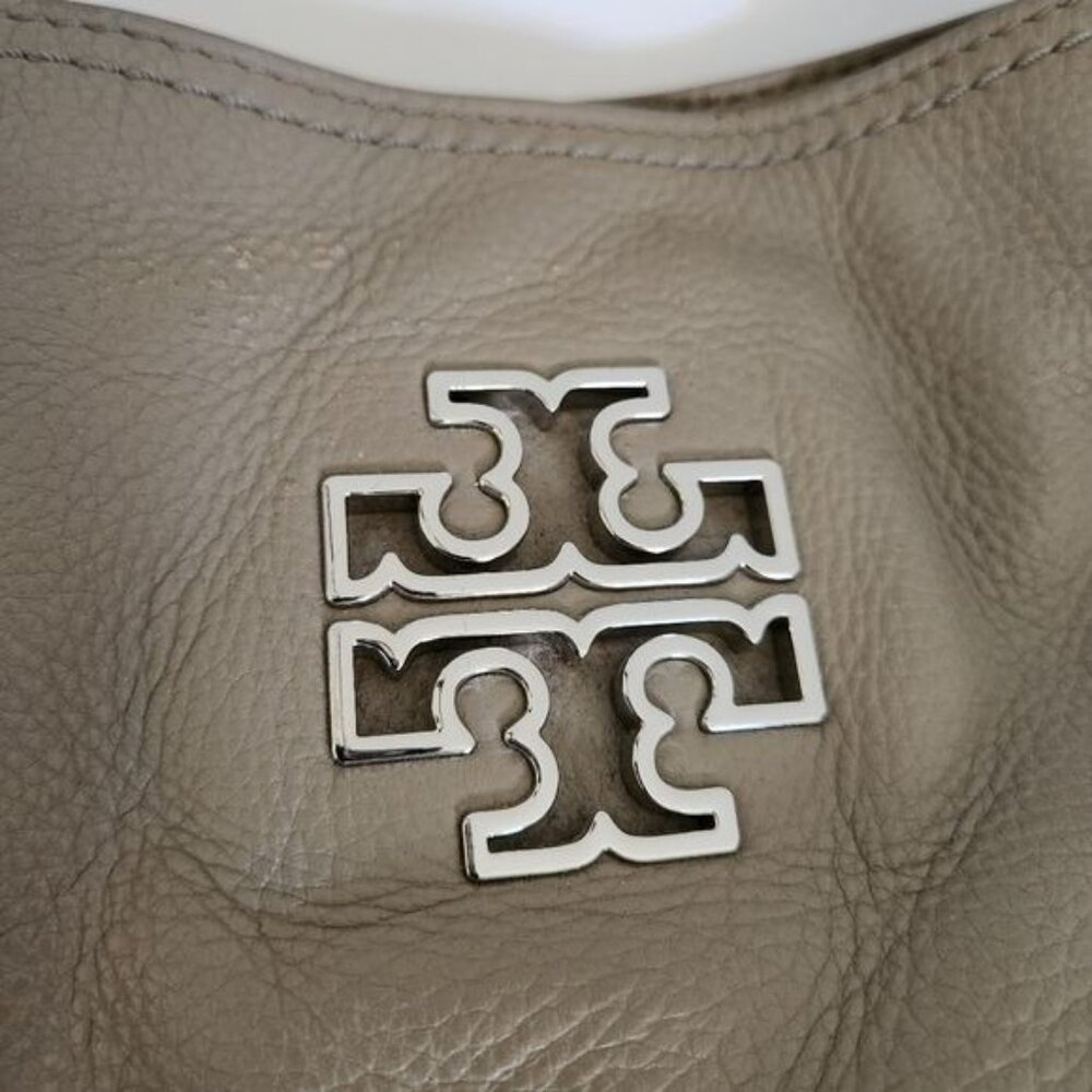Tory Burch Britten Nude/ grey bag - Picture 6 of 16